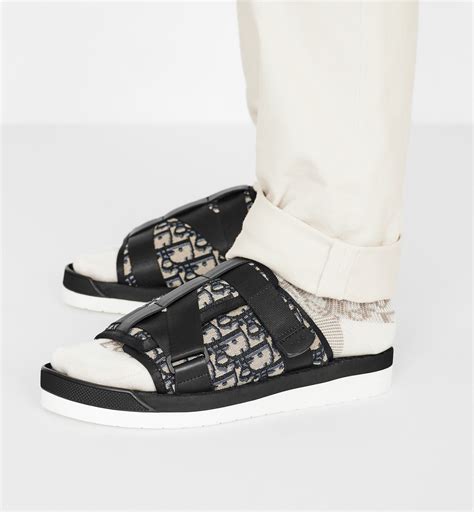 dior homme alpha oblique sandals